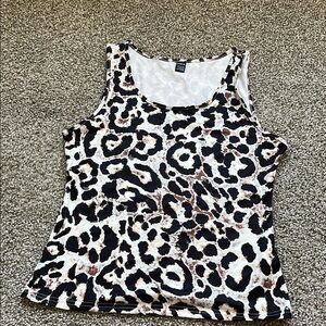 Shein Leopard Print Tank Top